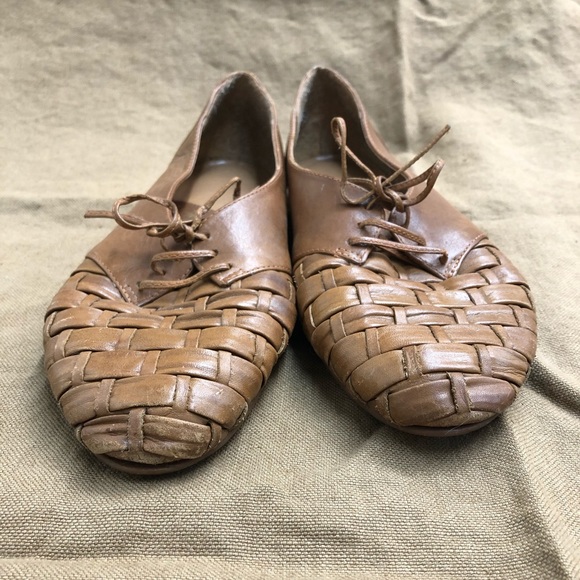 Vintage Bohemian Candies Woven Oxford Flats - Picture 6 of 6